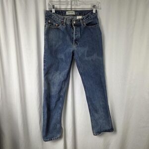 Vintage Gap Jeans Womens 4 Ankle Medium Wash Mid Rise Straight Leg Denim USA